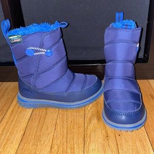 L.L. Bean Toddler Waterproof Snow Boots Size 10